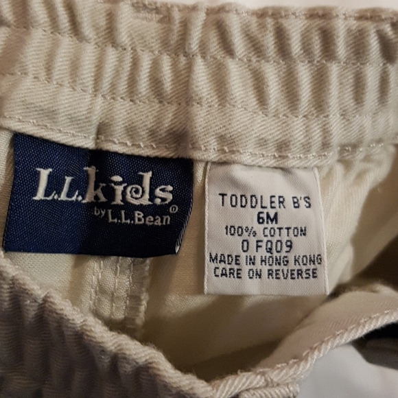 L. L. Bean Boys shorts cargo style 6 months NEW - Picture 4 of 4